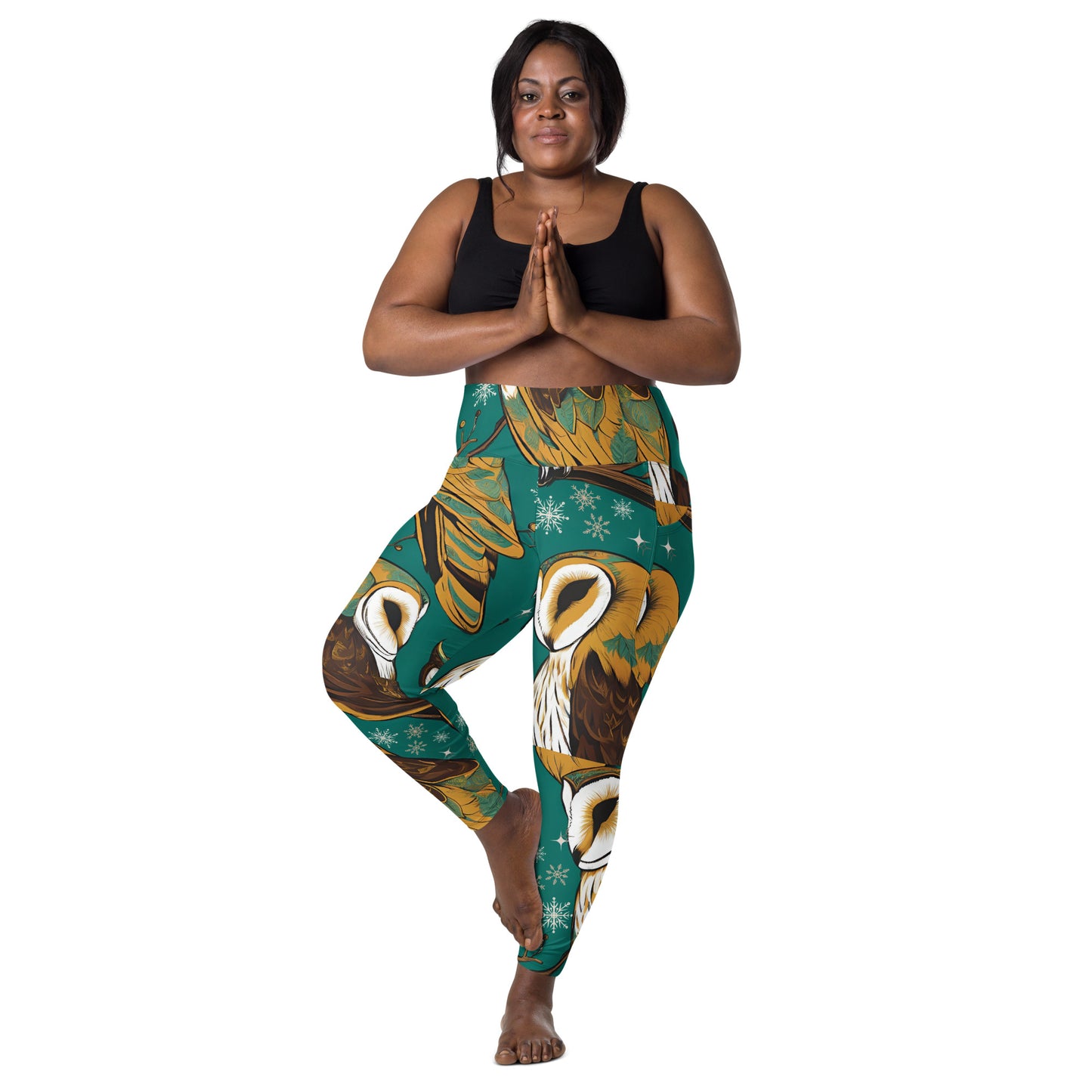 PGP Holiday Pocket Leggings - Frozen Serenade Print | Stylish & Functional