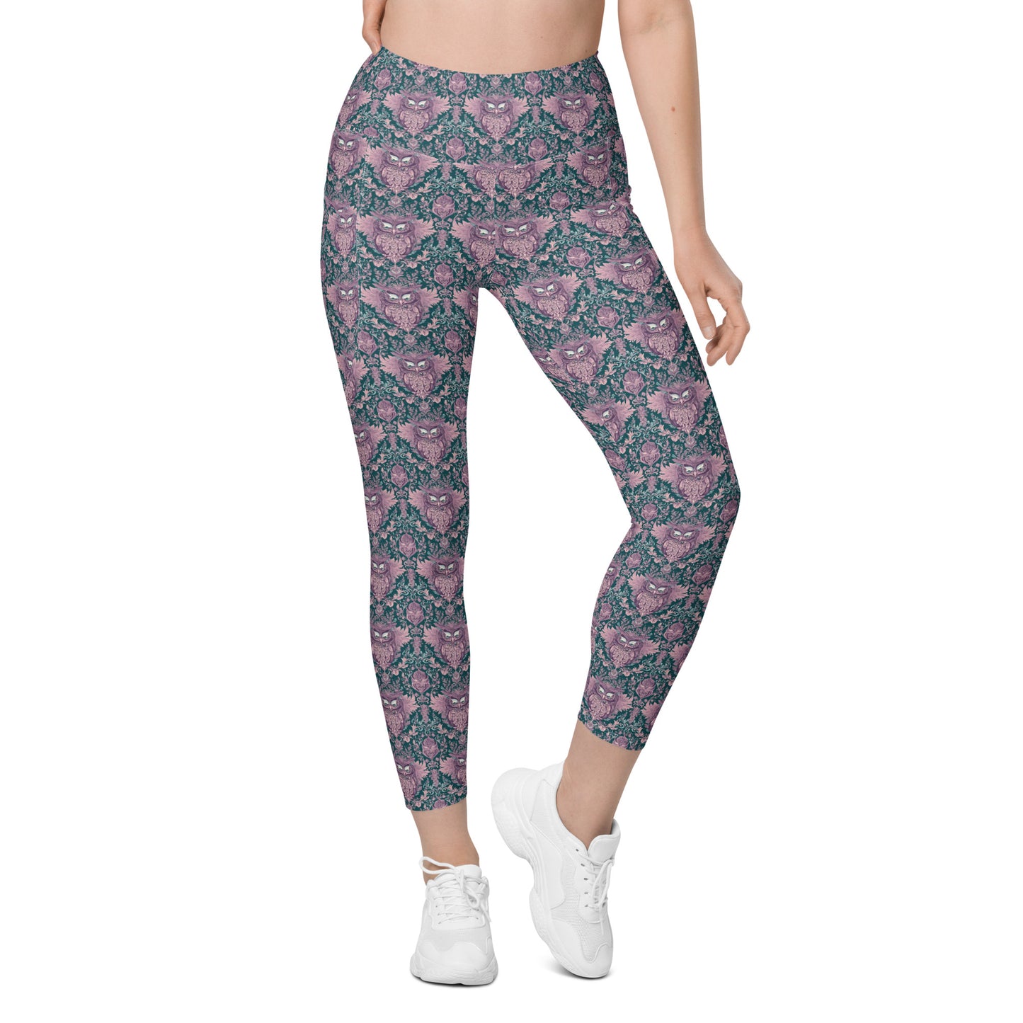 PGP Holiday Pocket Leggings - Echoes of Elegance Print | Stylish & Supportive