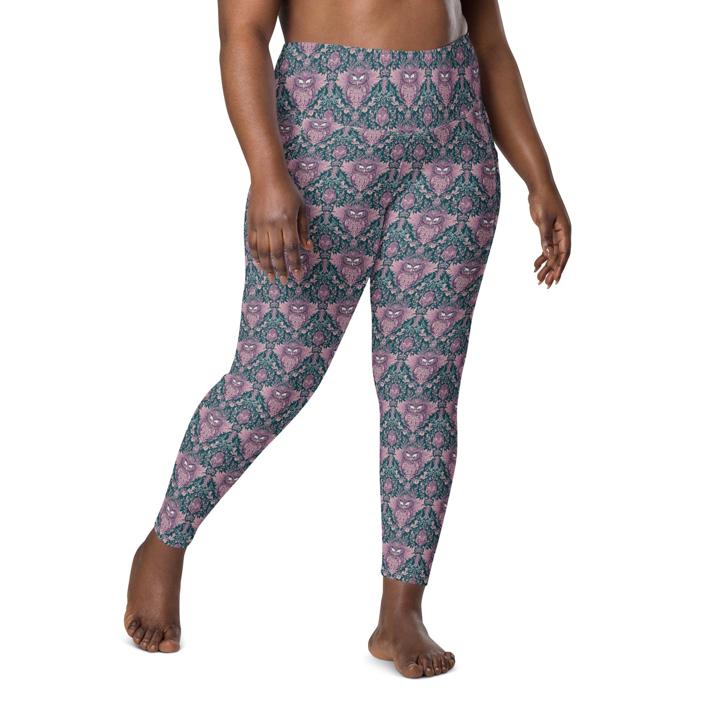 PGP Holiday Pocket Leggings - Echoes of Elegance Print | Stylish & Supportive