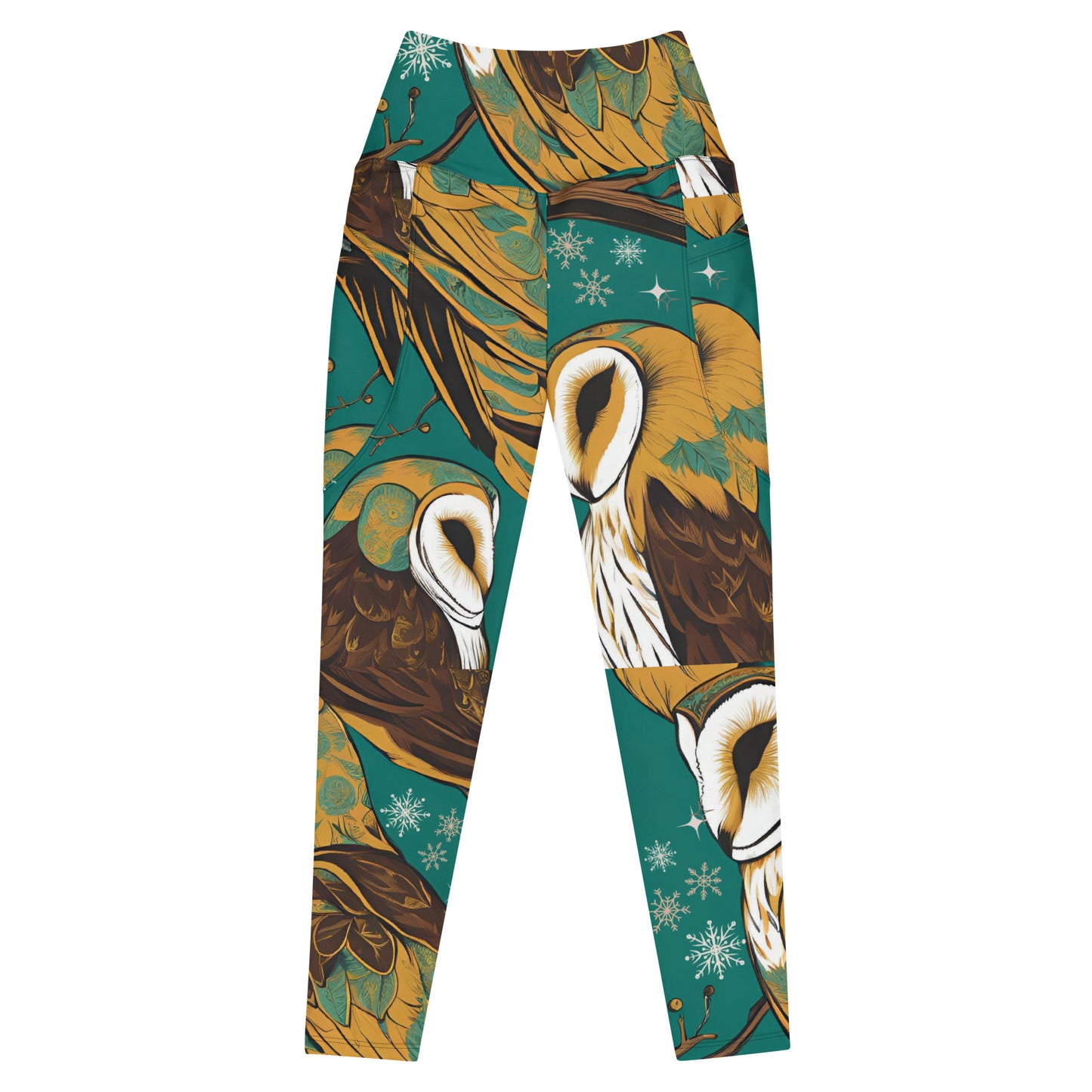 PGP Holiday Pocket Leggings - Frozen Serenade Print | Stylish & Functional