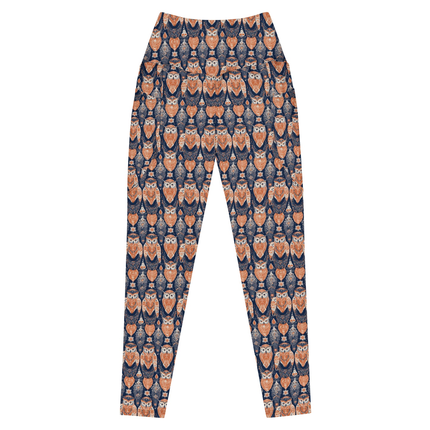 PGP Holiday Pocket Leggings - Ivory Embers Print | Stylish Comfort & Function