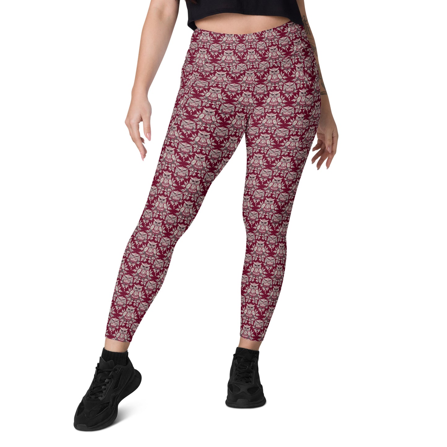 PGP Holiday Pocket Leggings - Whispers in the Snow Print | Stylish & Comfortable