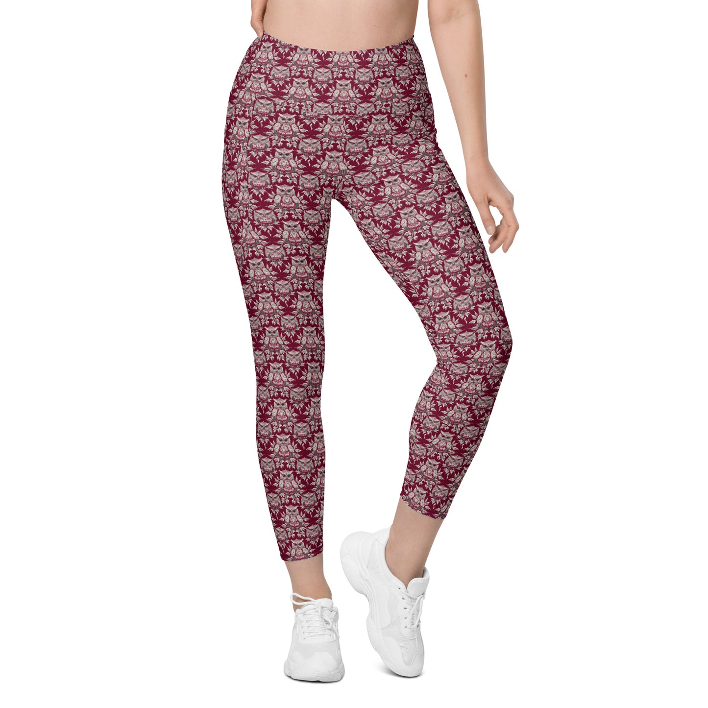 PGP Holiday Pocket Leggings - Whispers in the Snow Print | Stylish & Comfortable