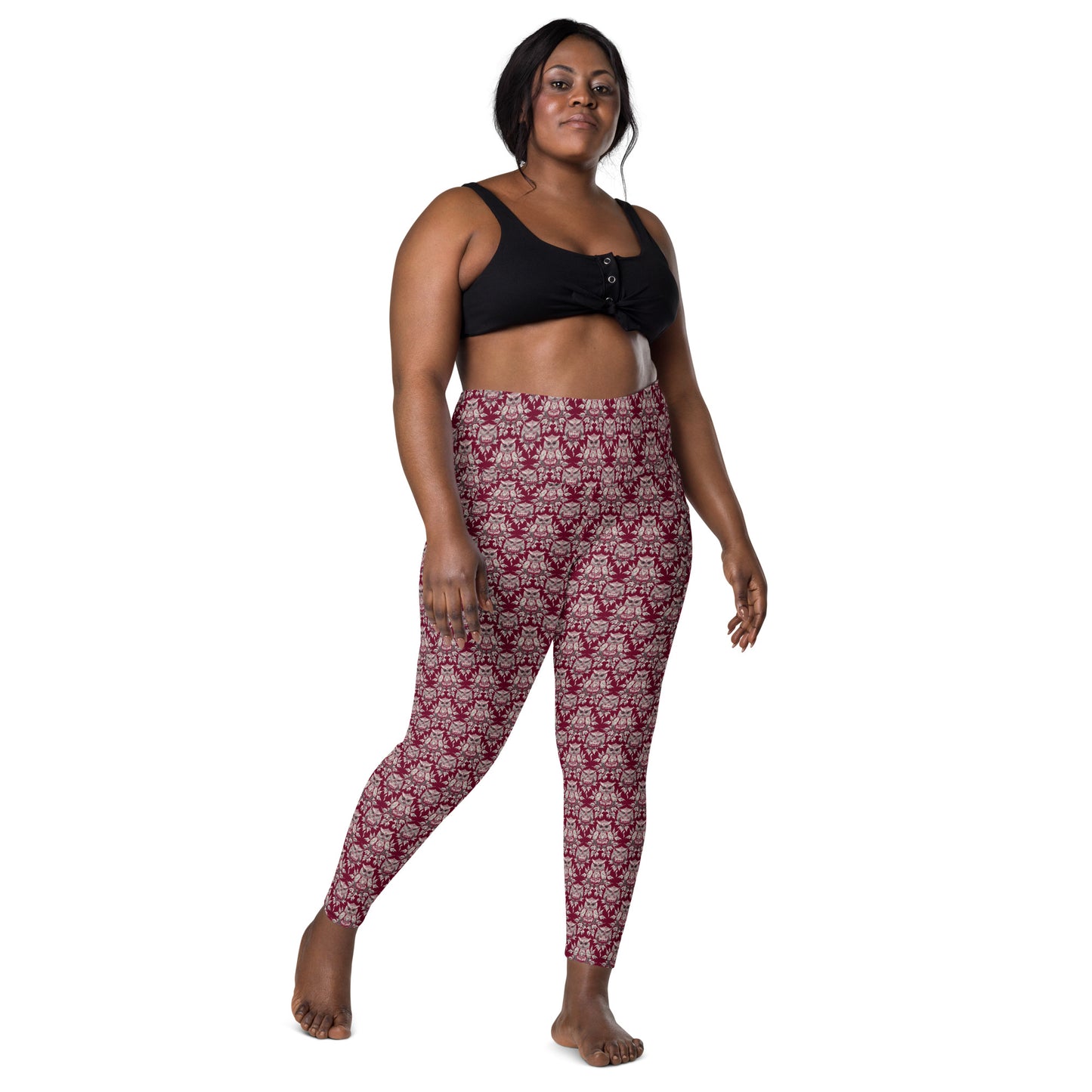 PGP Holiday Pocket Leggings - Whispers in the Snow Print | Stylish & Comfortable