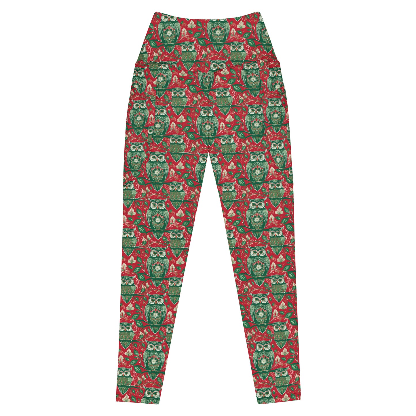 PGP Holiday Winterberry Pocket Leggings - High-Waisted Comfort & Support