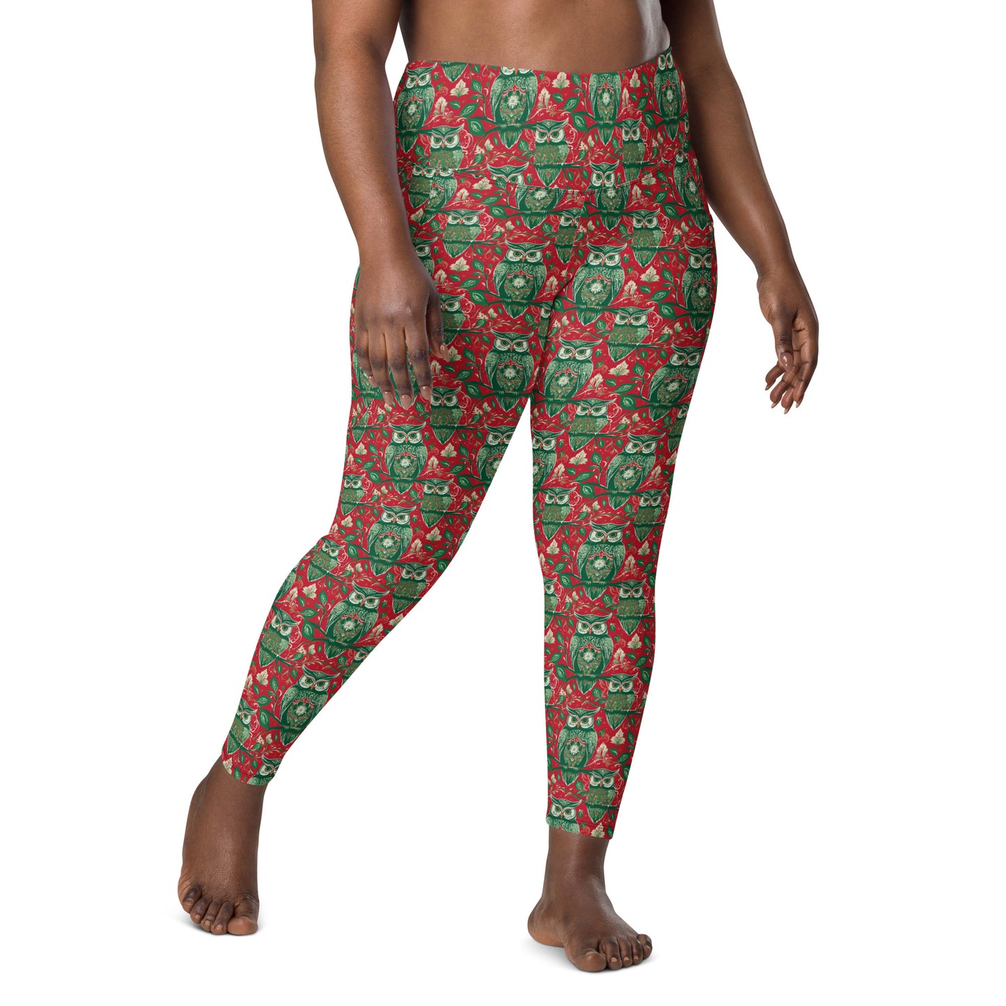 PGP Holiday Winterberry Pocket Leggings - High-Waisted Comfort & Support