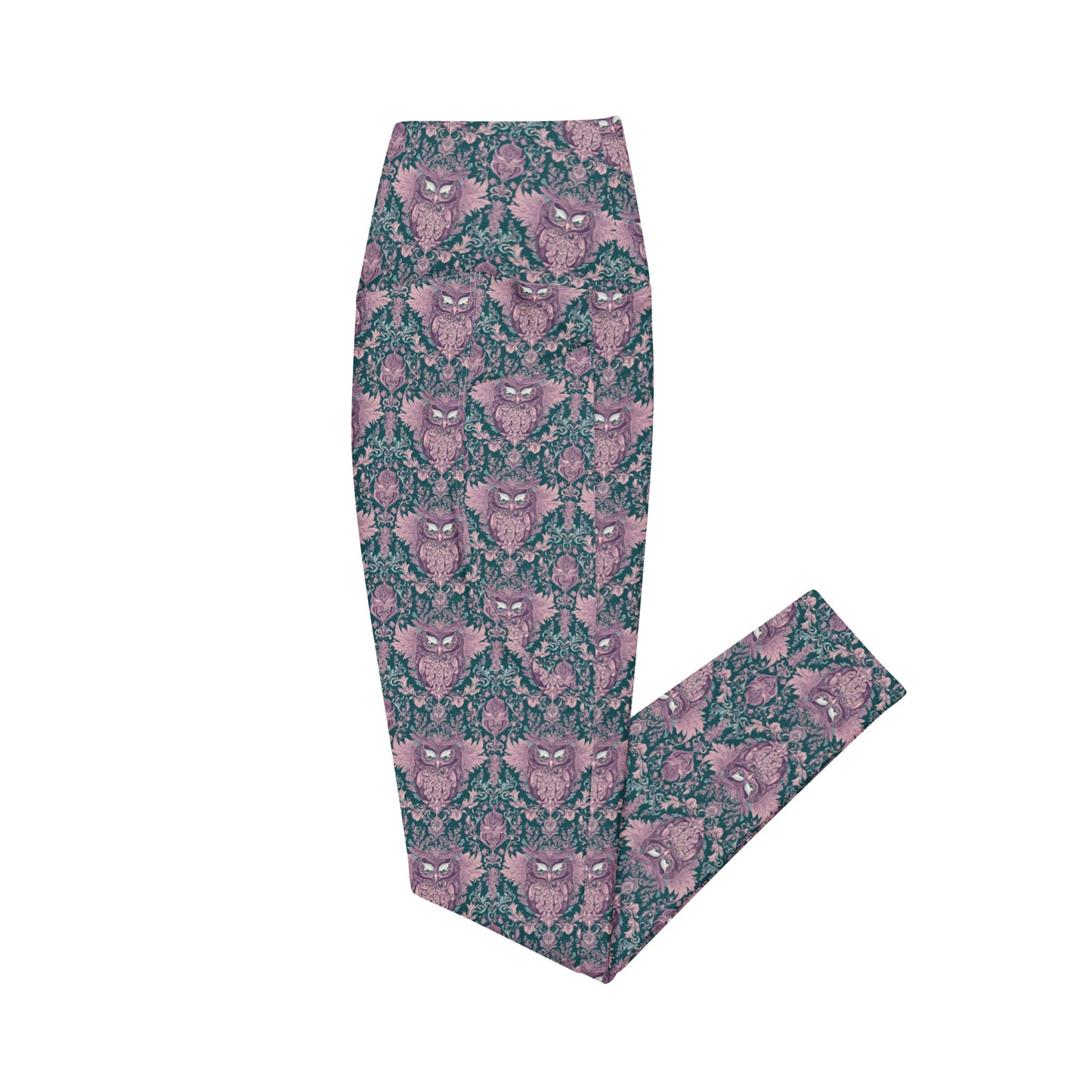 PGP Holiday Pocket Leggings - Echoes of Elegance Print | Stylish & Supportive