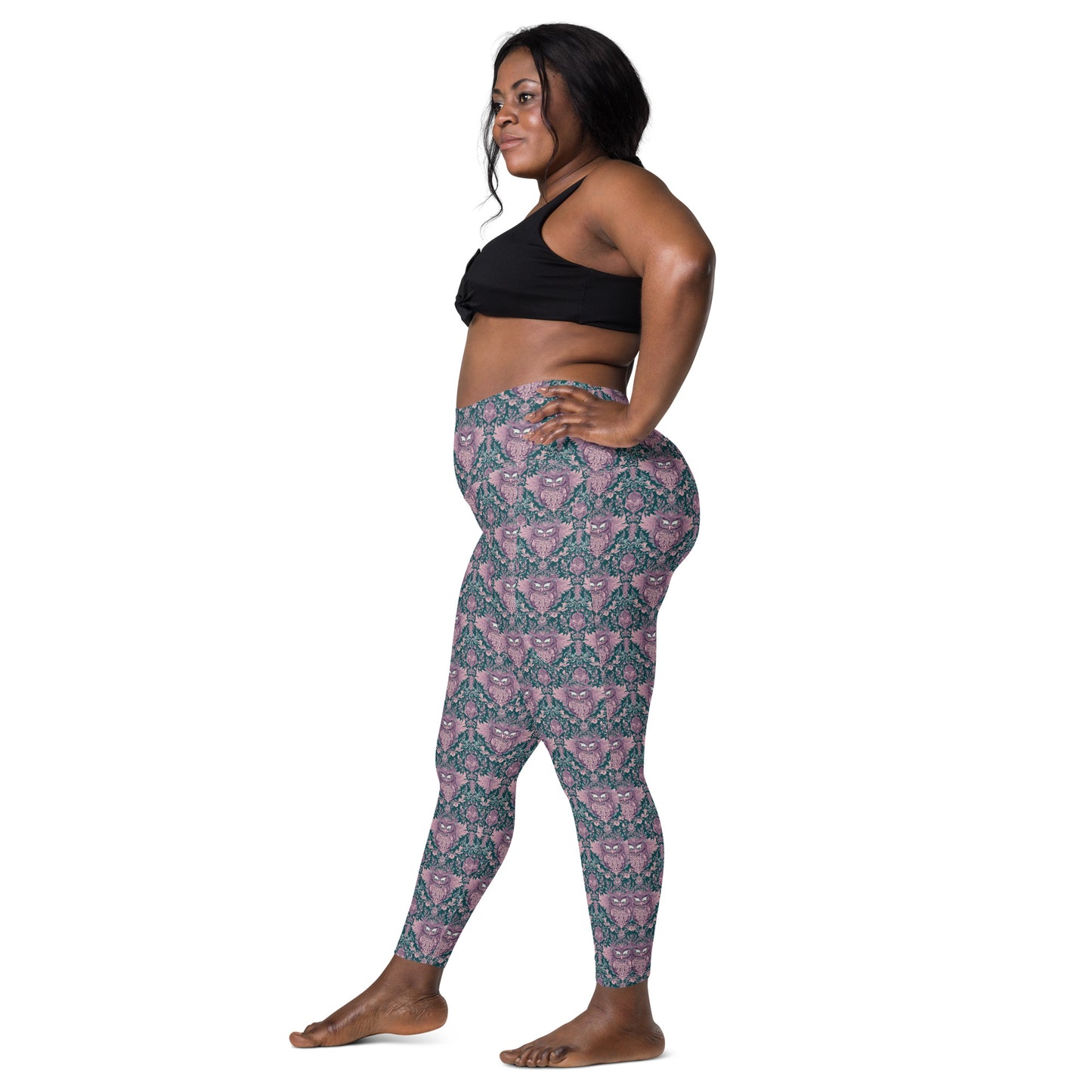 PGP Holiday Pocket Leggings - Echoes of Elegance Print | Stylish & Supportive