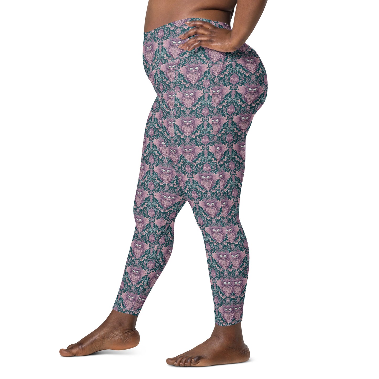PGP Holiday Pocket Leggings - Echoes of Elegance Print | Stylish & Supportive
