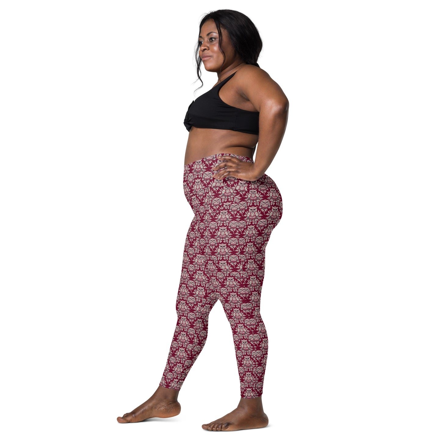PGP Holiday Pocket Leggings - Whispers in the Snow Print | Stylish & Comfortable