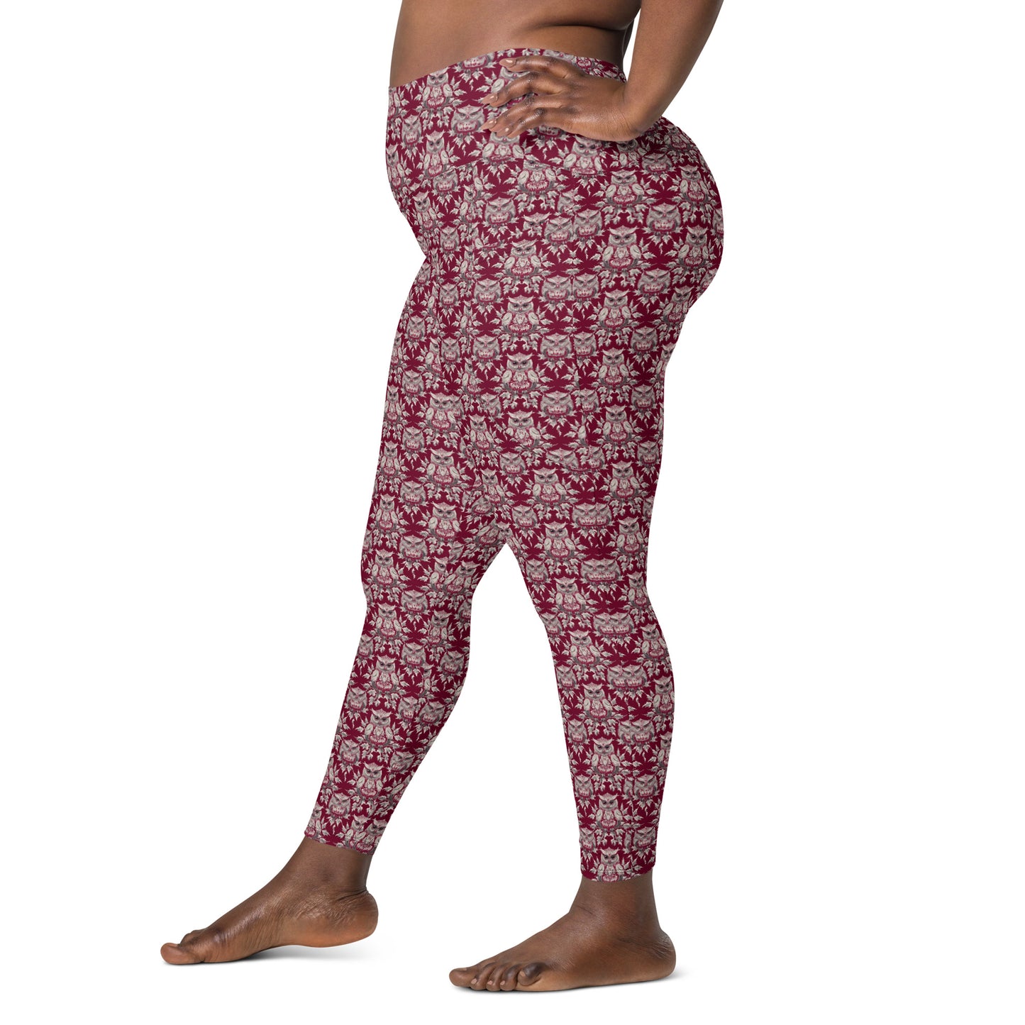 PGP Holiday Pocket Leggings - Whispers in the Snow Print | Stylish & Comfortable