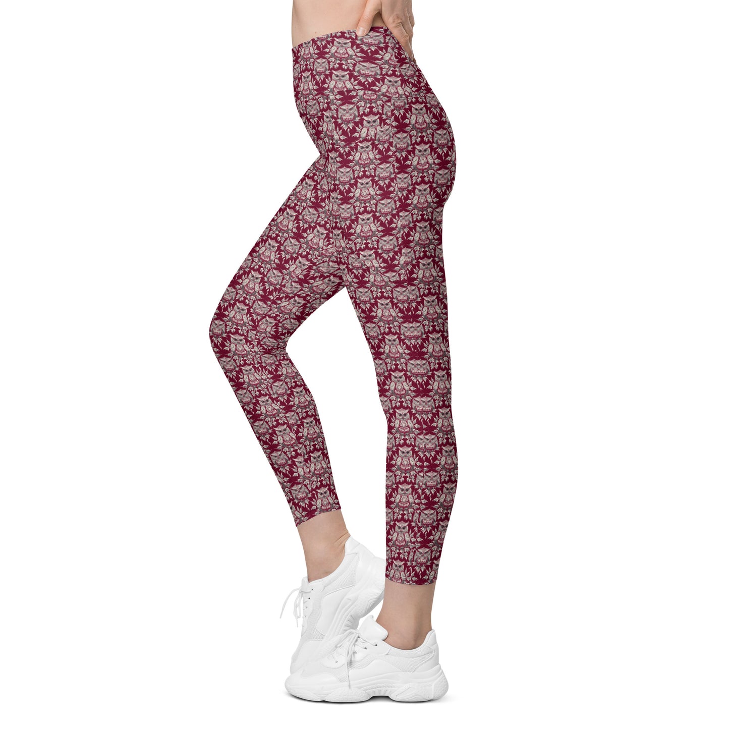 PGP Holiday Pocket Leggings - Whispers in the Snow Print | Stylish & Comfortable