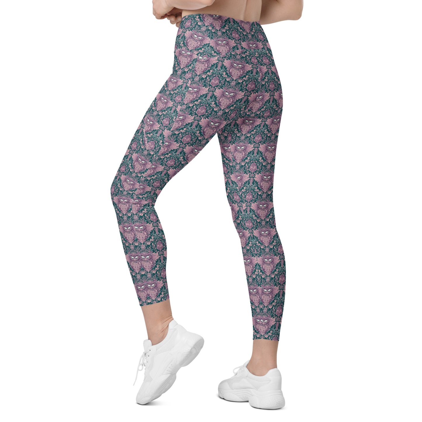 PGP Holiday Pocket Leggings - Echoes of Elegance Print | Stylish & Supportive