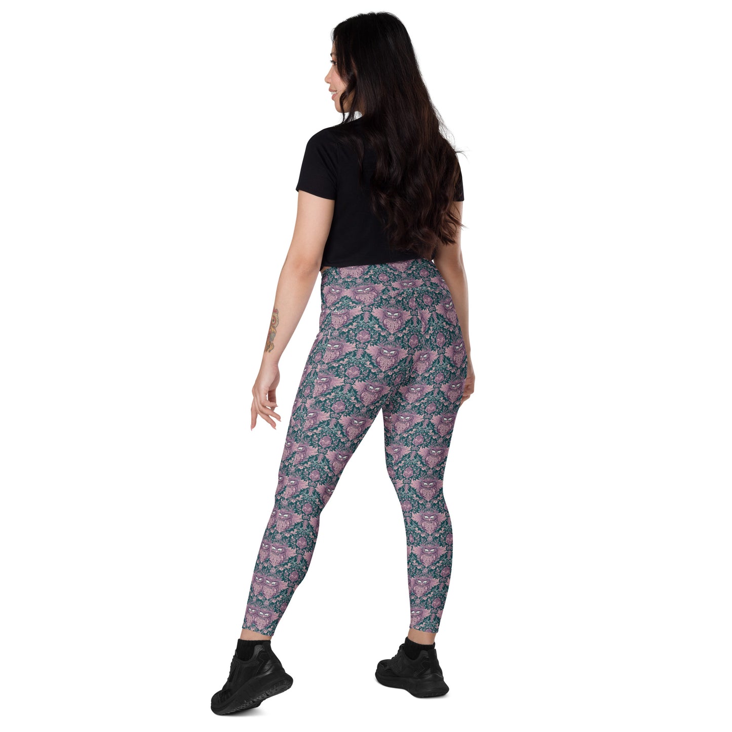 PGP Holiday Pocket Leggings - Echoes of Elegance Print | Stylish & Supportive