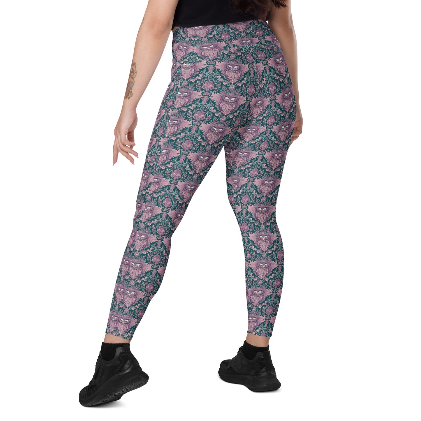 PGP Holiday Pocket Leggings - Echoes of Elegance Print | Stylish & Supportive