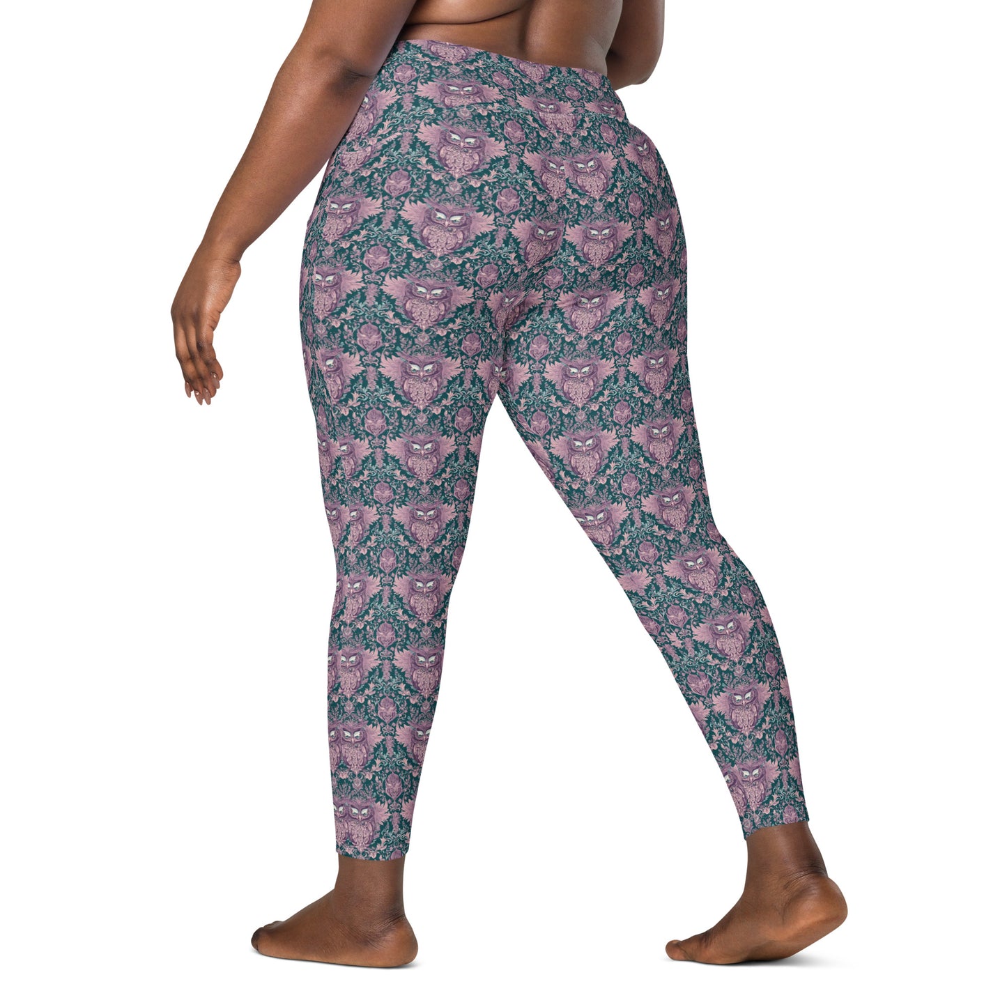 PGP Holiday Pocket Leggings - Echoes of Elegance Print | Stylish & Supportive