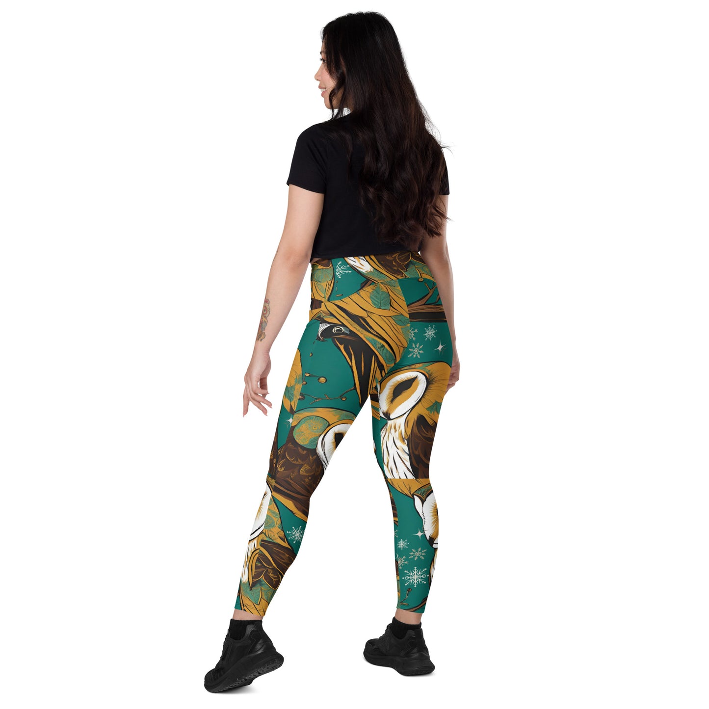 PGP Holiday Pocket Leggings - Frozen Serenade Print | Stylish & Functional