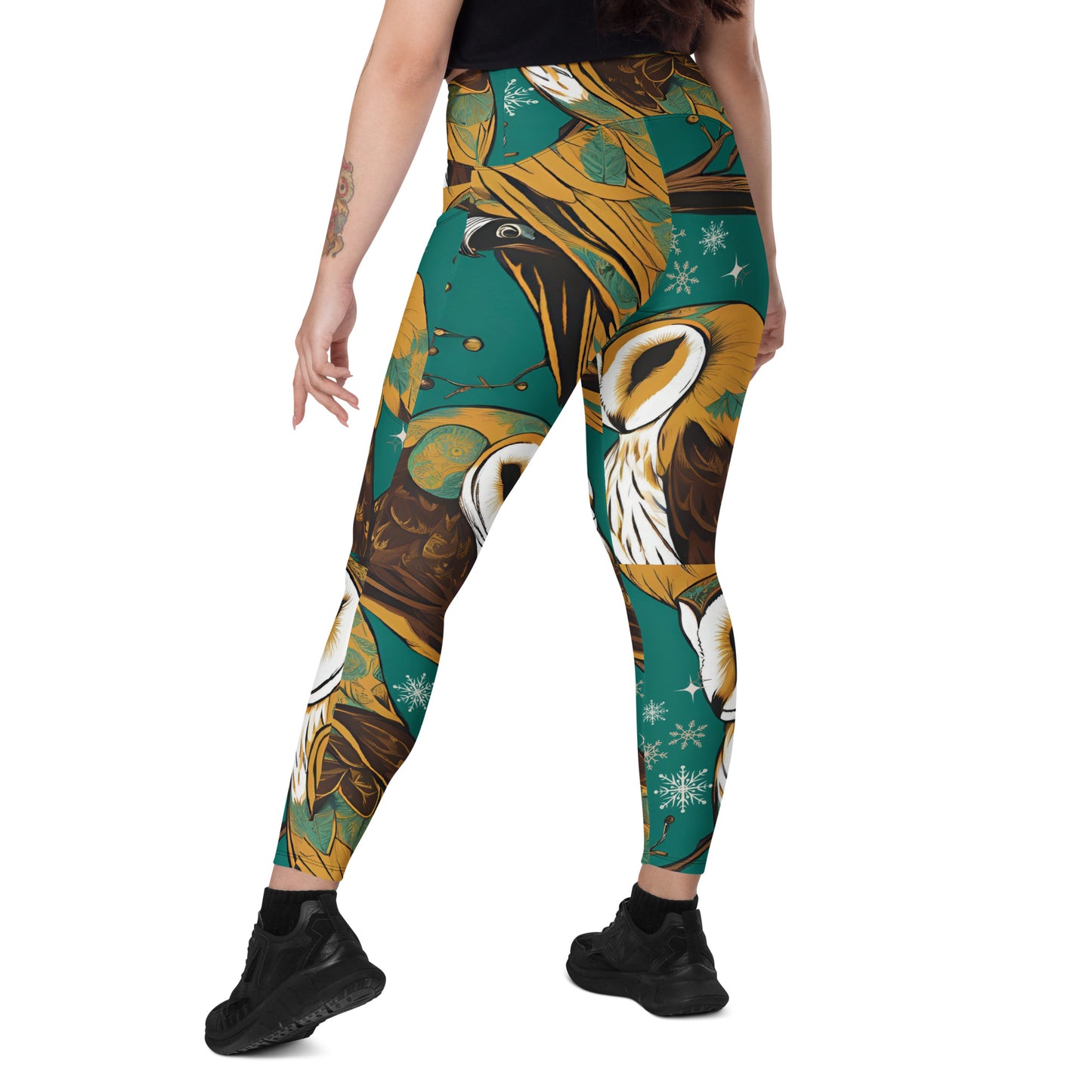 PGP Holiday Pocket Leggings - Frozen Serenade Print | Stylish & Functional