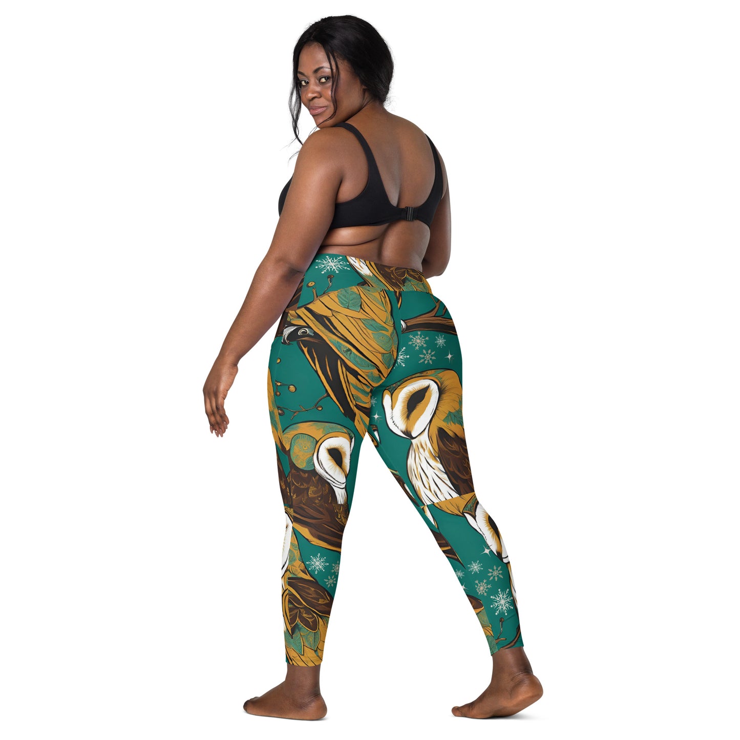 PGP Holiday Pocket Leggings - Frozen Serenade Print | Stylish & Functional