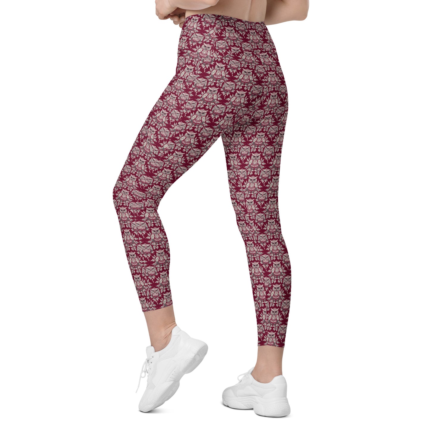 PGP Holiday Pocket Leggings - Whispers in the Snow Print | Stylish & Comfortable