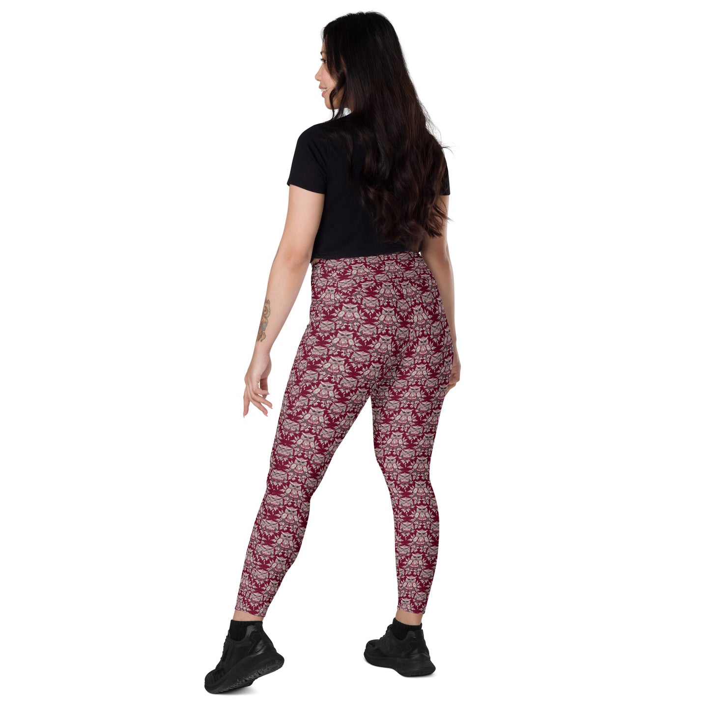 PGP Holiday Pocket Leggings - Whispers in the Snow Print | Stylish & Comfortable