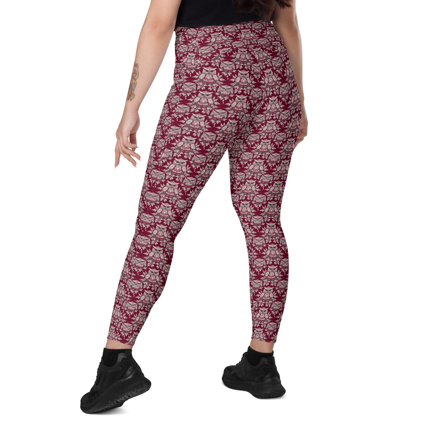 PGP Holiday Pocket Leggings - Whispers in the Snow Print | Stylish & Comfortable