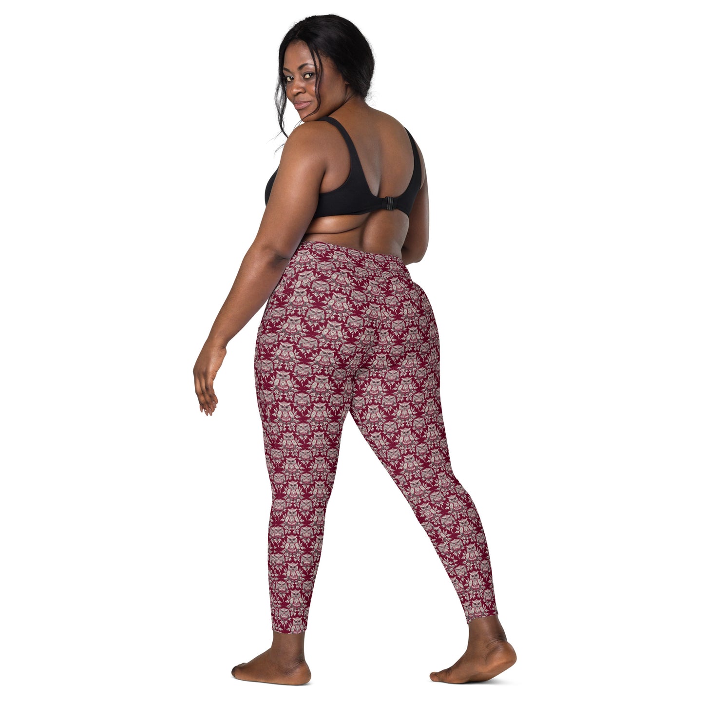 PGP Holiday Pocket Leggings - Whispers in the Snow Print | Stylish & Comfortable