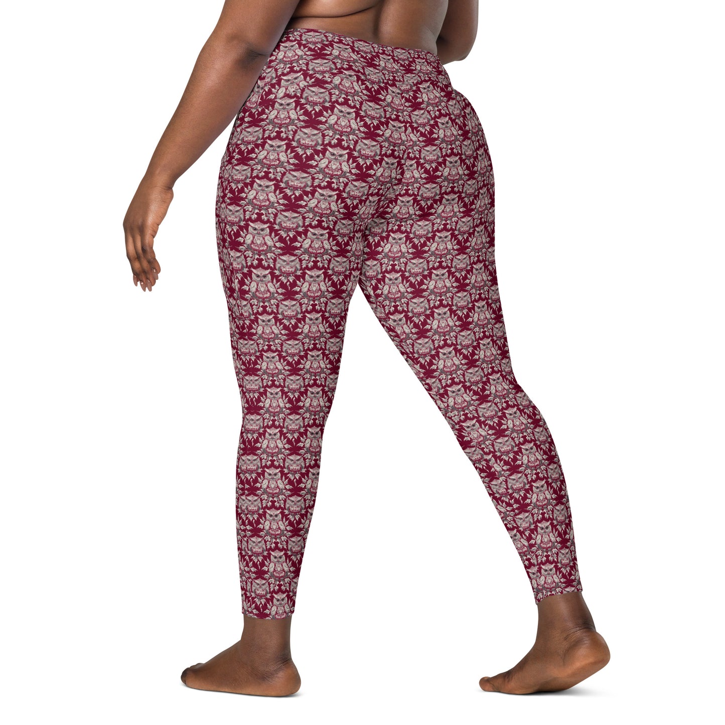 PGP Holiday Pocket Leggings - Whispers in the Snow Print | Stylish & Comfortable