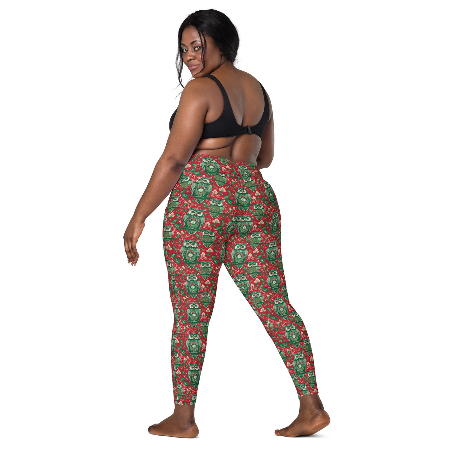 PGP Holiday Winterberry Pocket Leggings - High-Waisted Comfort & Support