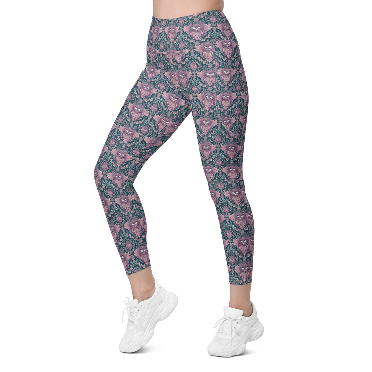 PGP Holiday Pocket Leggings - Echoes of Elegance Print | Stylish & Supportive