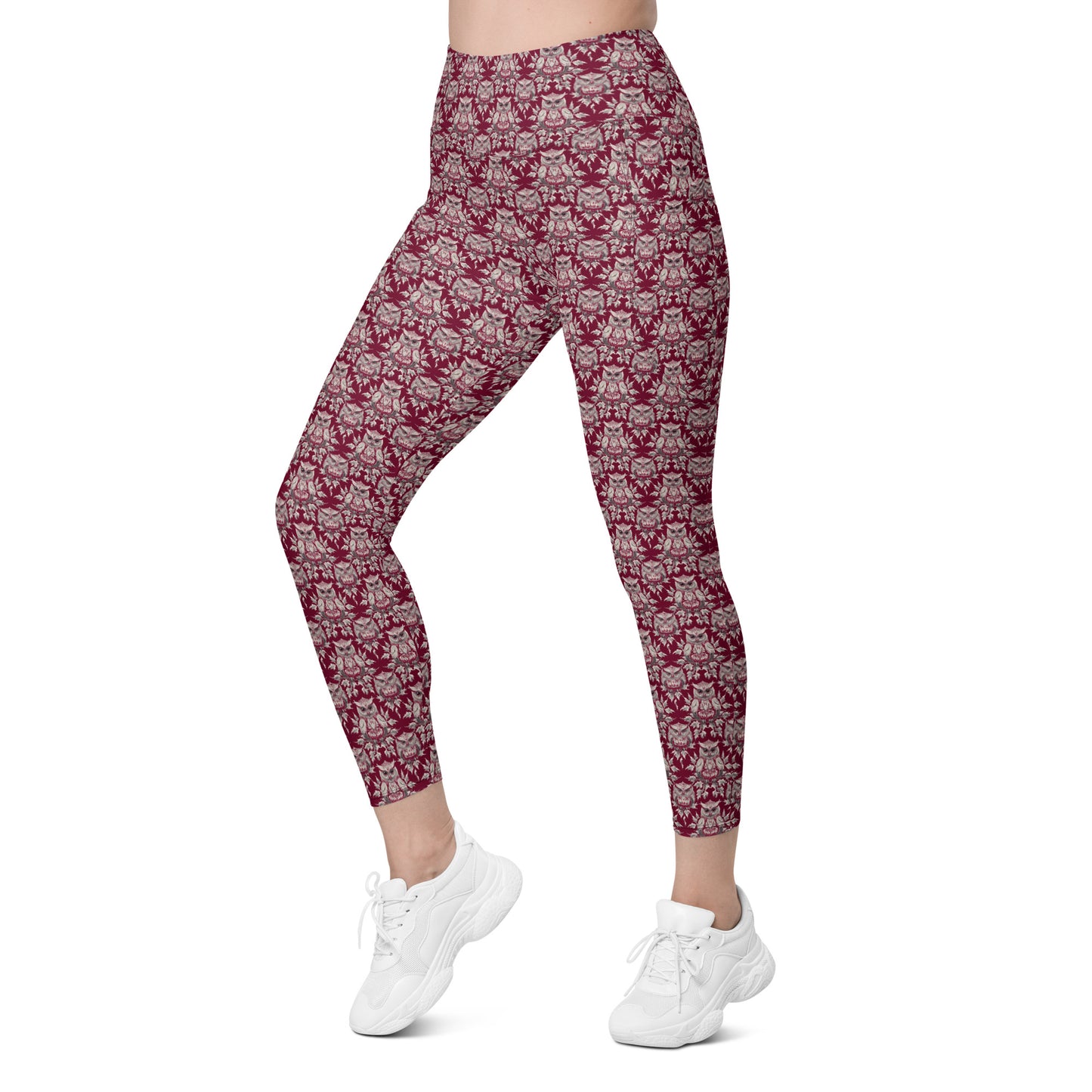 PGP Holiday Pocket Leggings - Whispers in the Snow Print | Stylish & Comfortable