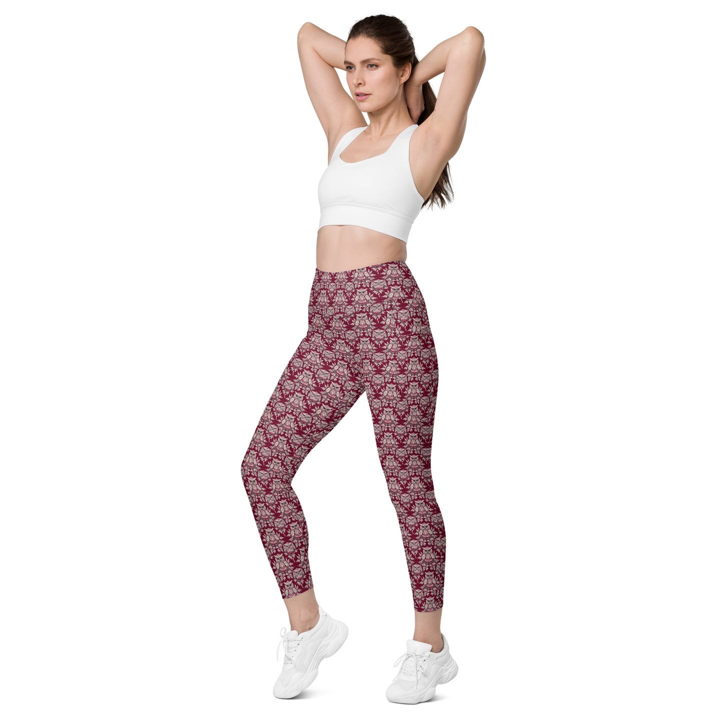 PGP Holiday Pocket Leggings - Whispers in the Snow Print | Stylish & Comfortable