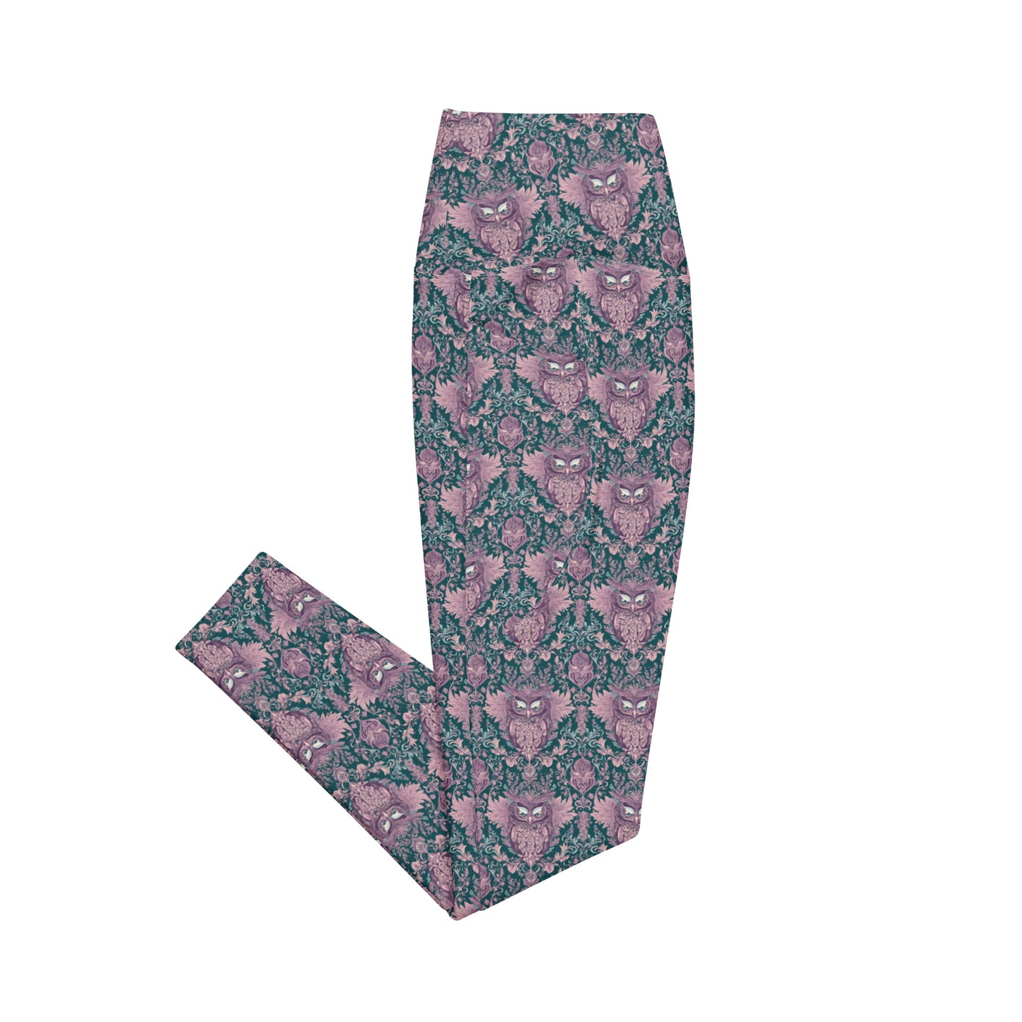 PGP Holiday Pocket Leggings - Echoes of Elegance Print | Stylish & Supportive