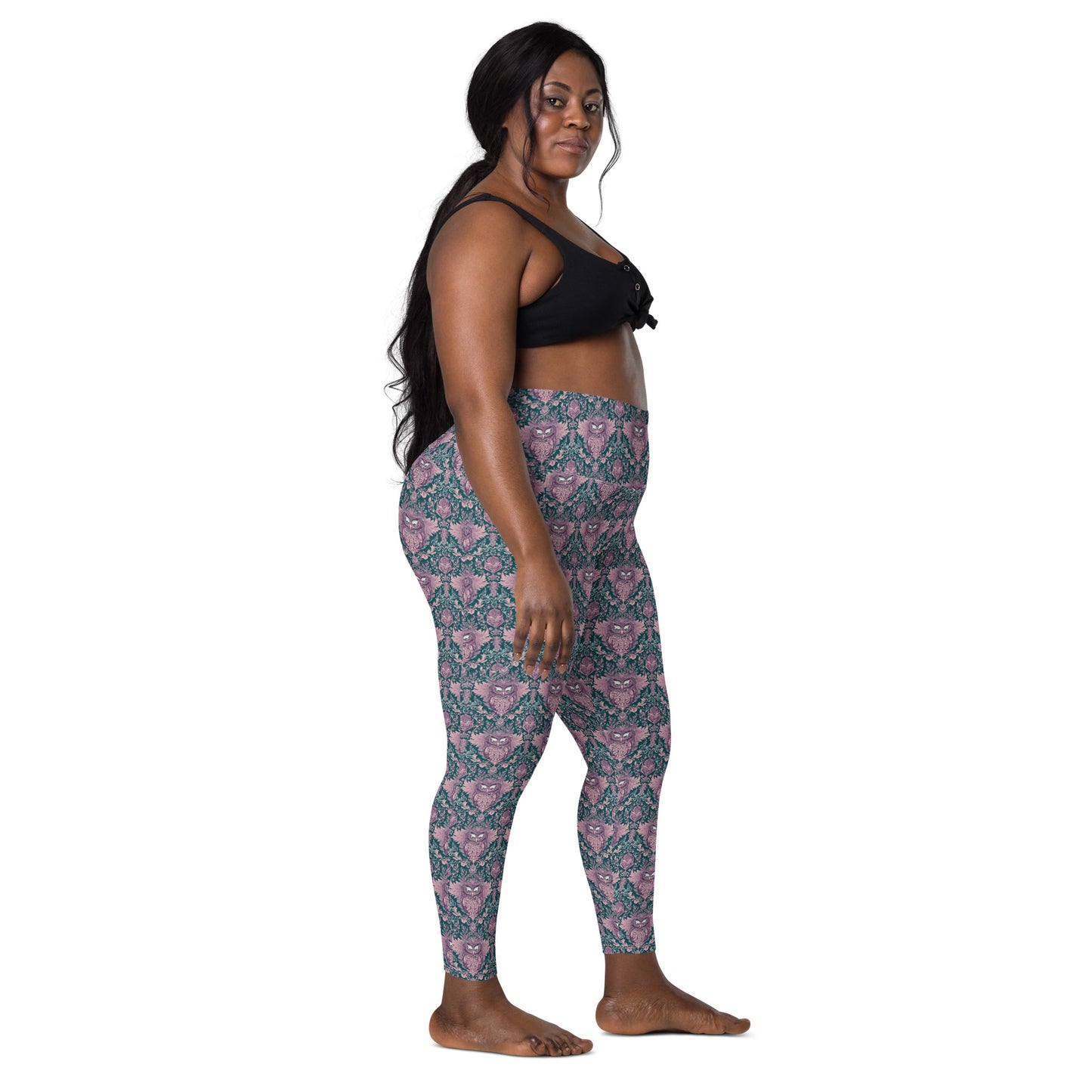 PGP Holiday Pocket Leggings - Echoes of Elegance Print | Stylish & Supportive