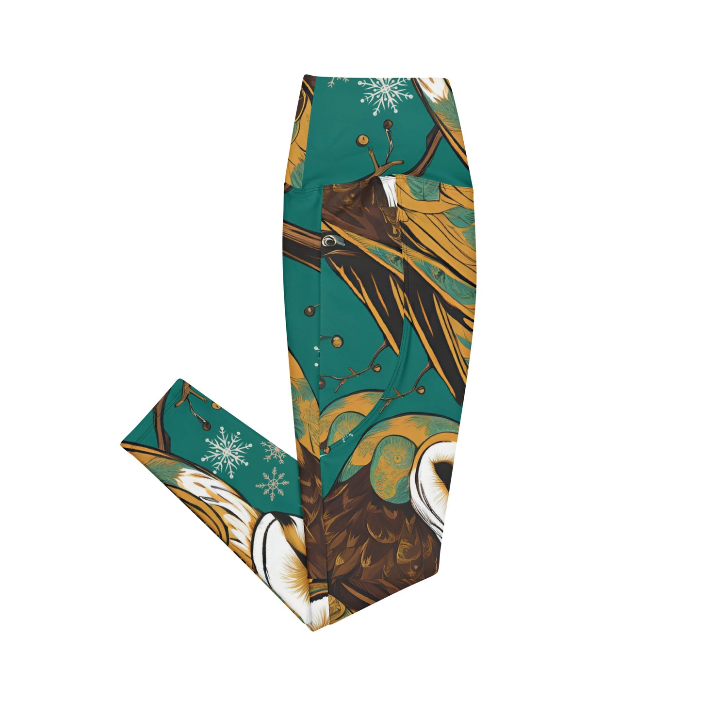 PGP Holiday Pocket Leggings - Frozen Serenade Print | Stylish & Functional