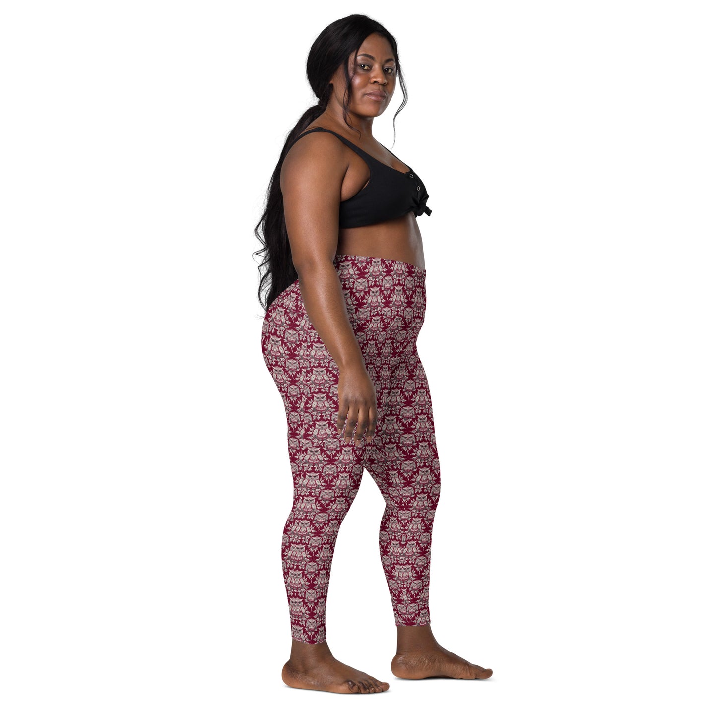 PGP Holiday Pocket Leggings - Whispers in the Snow Print | Stylish & Comfortable