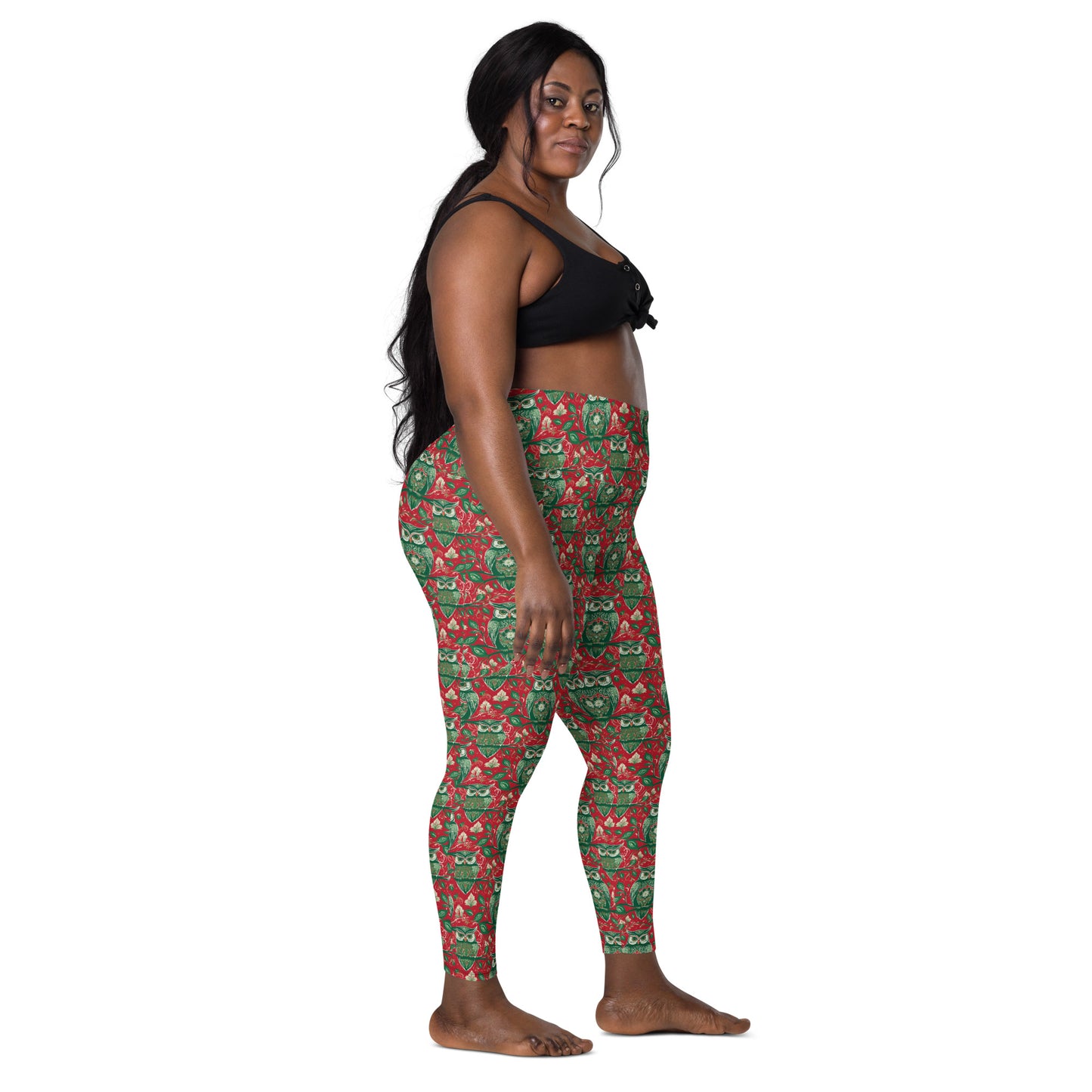 PGP Holiday Winterberry Pocket Leggings - High-Waisted Comfort & Support