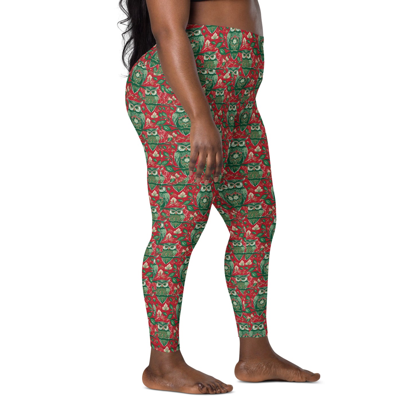 PGP Holiday Winterberry Pocket Leggings - High-Waisted Comfort & Support