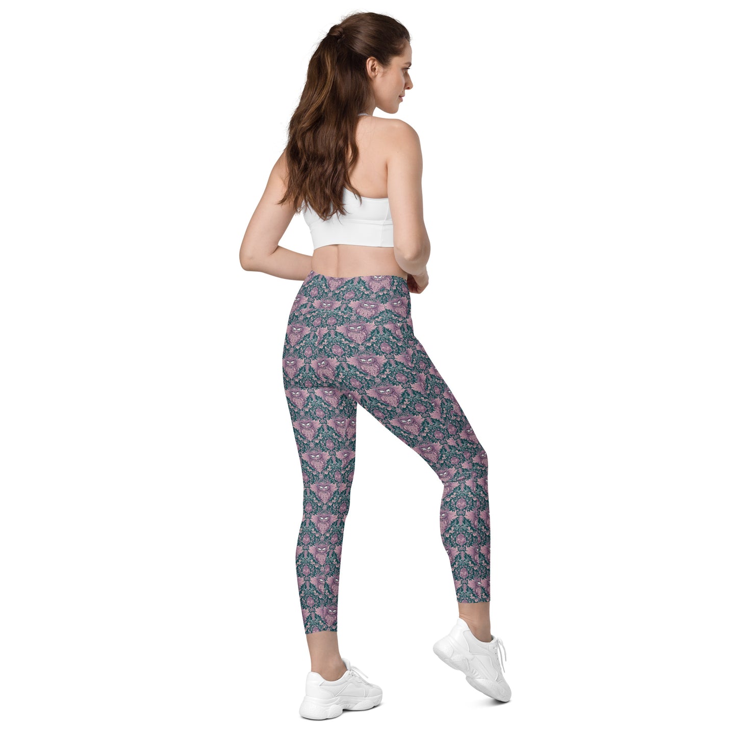 PGP Holiday Pocket Leggings - Echoes of Elegance Print | Stylish & Supportive