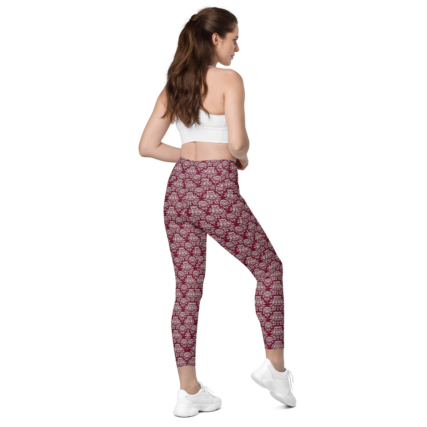 PGP Holiday Pocket Leggings - Whispers in the Snow Print | Stylish & Comfortable
