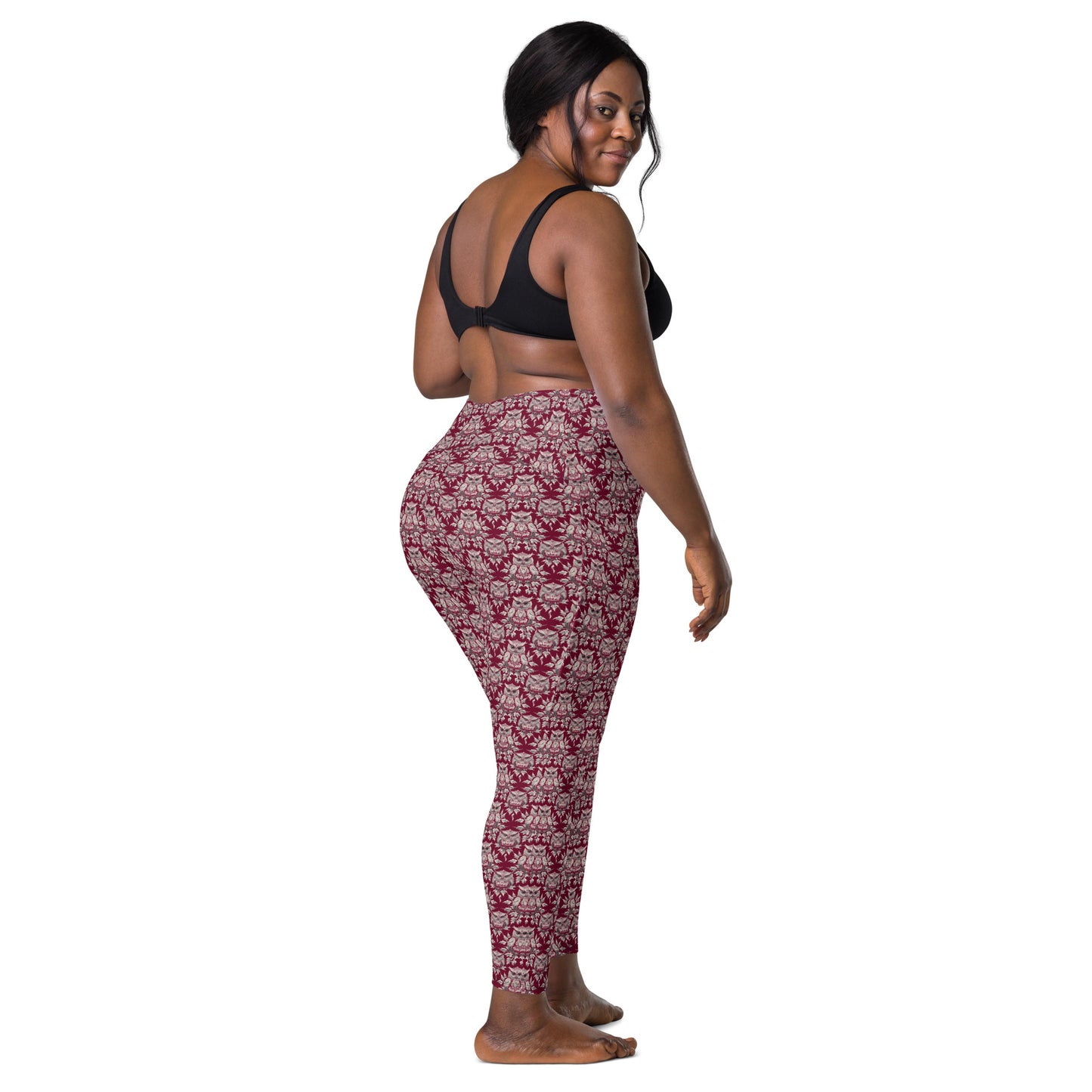 PGP Holiday Pocket Leggings - Whispers in the Snow Print | Stylish & Comfortable