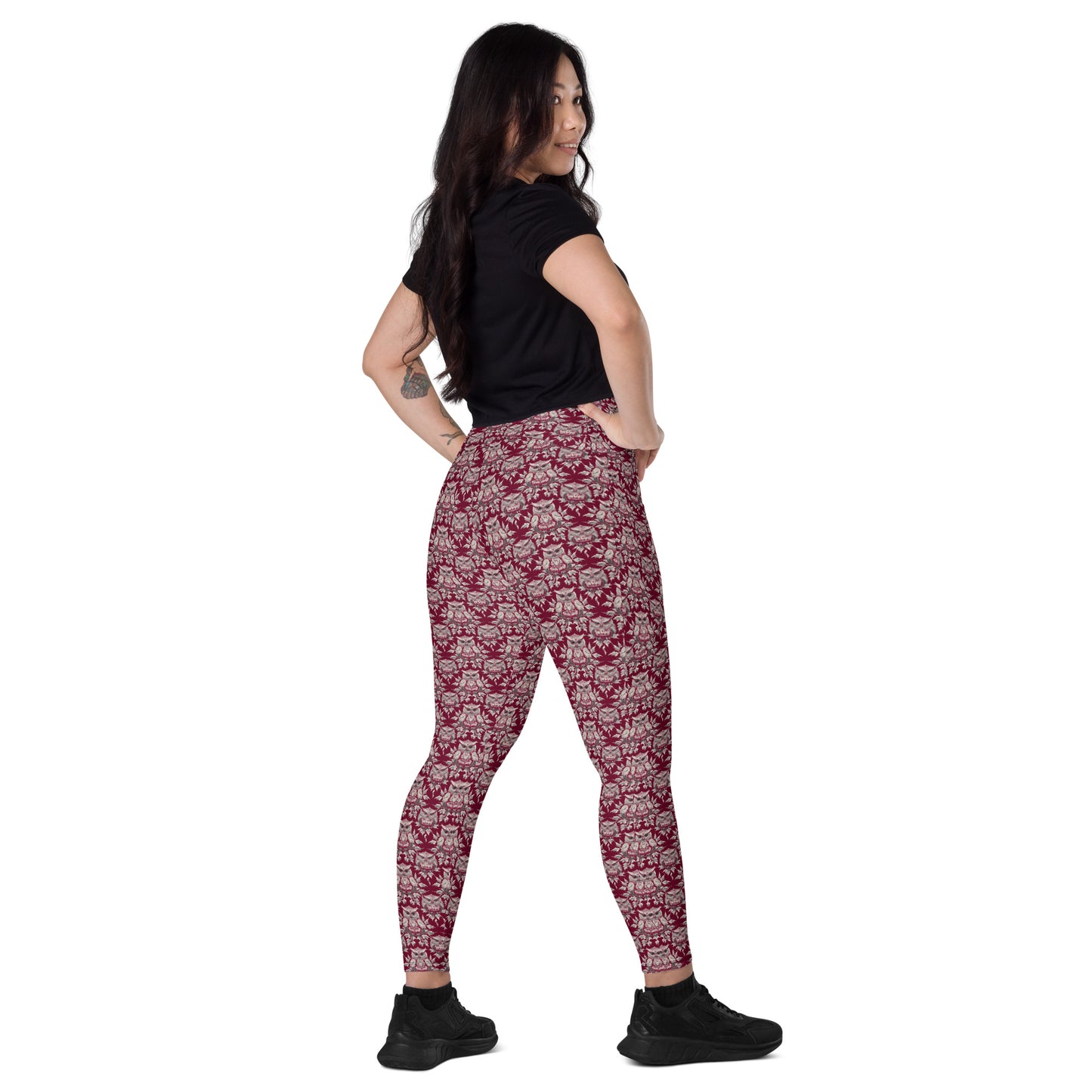 PGP Holiday Pocket Leggings - Whispers in the Snow Print | Stylish & Comfortable