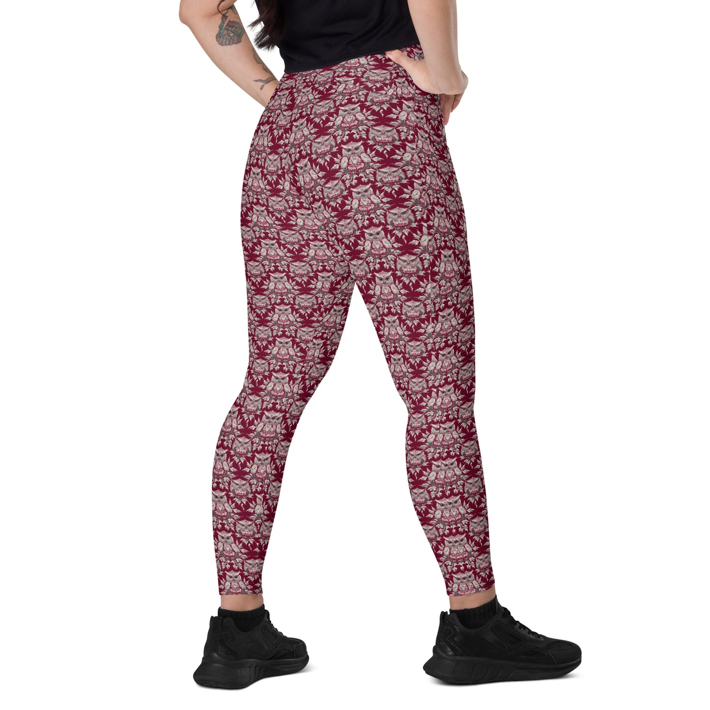 PGP Holiday Pocket Leggings - Whispers in the Snow Print | Stylish & Comfortable