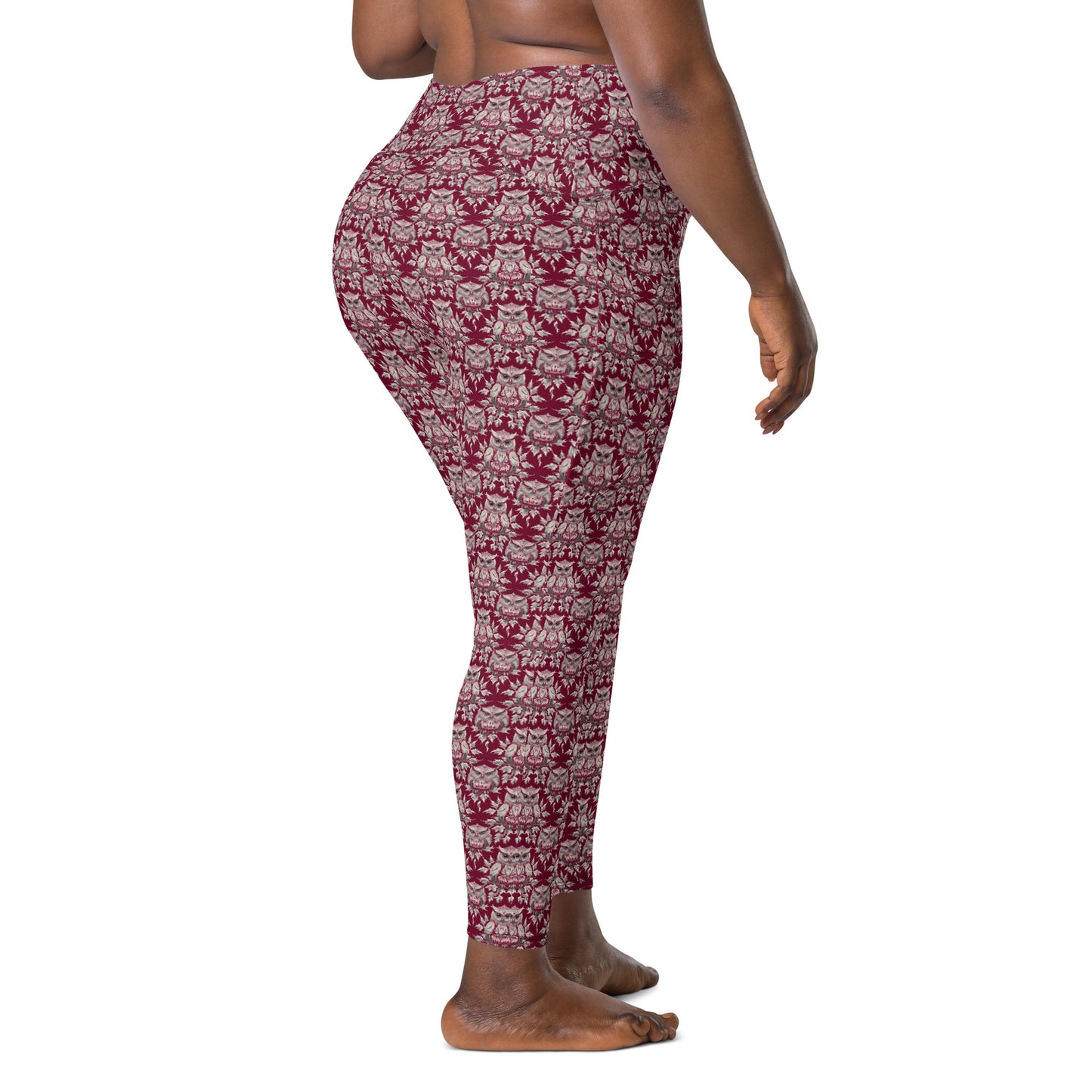 PGP Holiday Pocket Leggings - Whispers in the Snow Print | Stylish & Comfortable