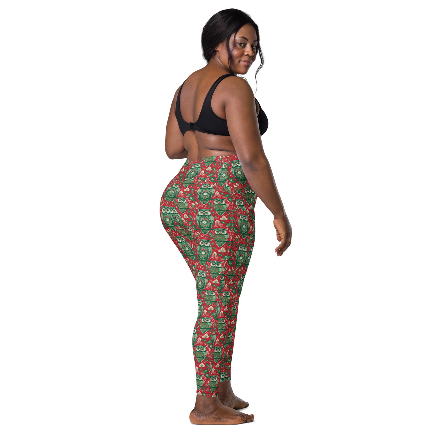 PGP Holiday Winterberry Pocket Leggings - High-Waisted Comfort & Support