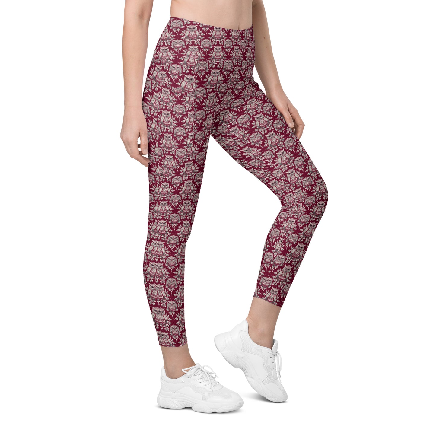 PGP Holiday Pocket Leggings - Whispers in the Snow Print | Stylish & Comfortable