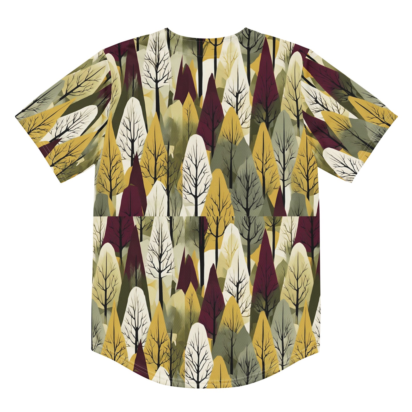 PGP Holiday First Snow Unisex Baseball Jersey - Mid-Century Modern Inspired Print | Eco-Friendly & Comfortable