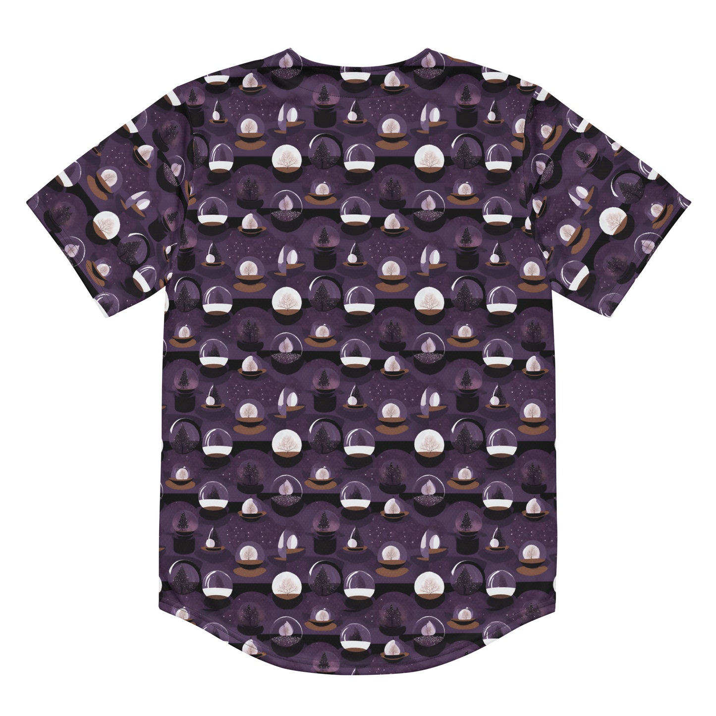 PGP Holiday Twilighted Unisex Baseball Jersey - Mid-Century Modern Inspired Print | Eco-Friendly & Comfortable