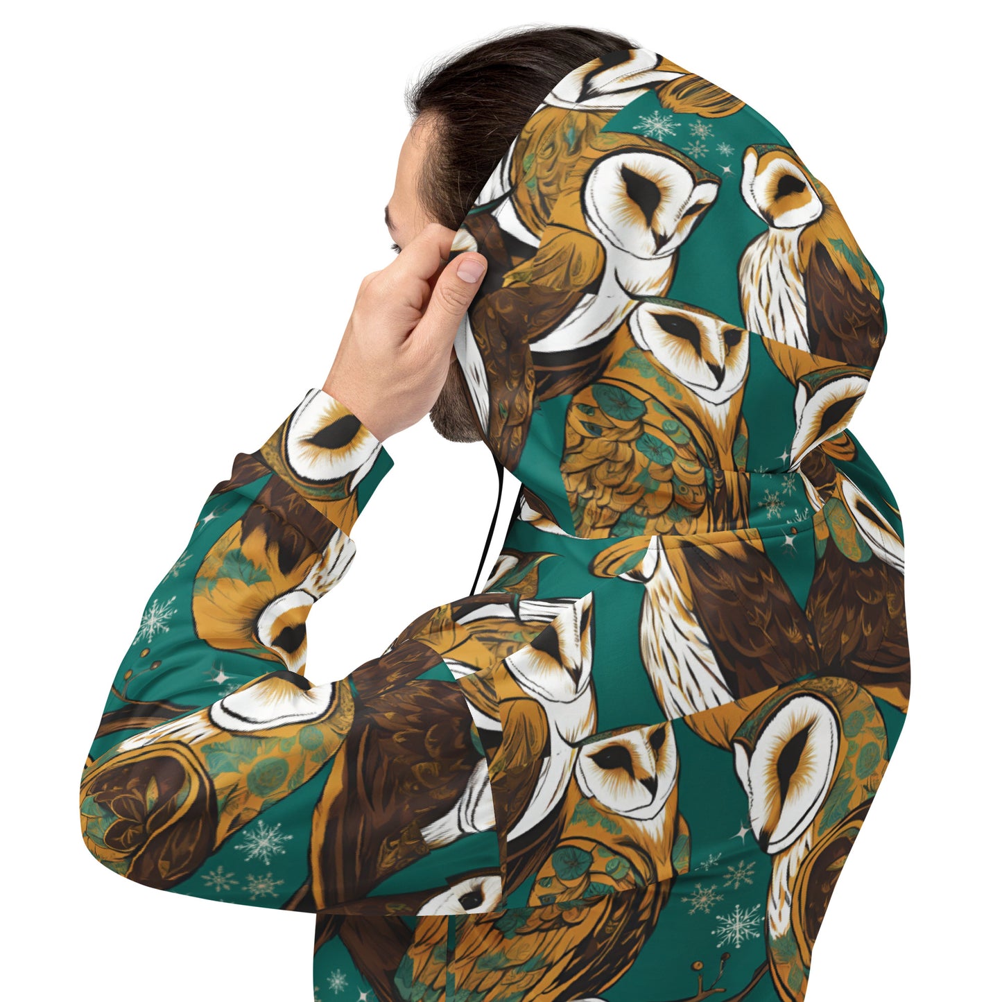 PGP Holiday Unisex Hoodie - Frozen Serenade Print | Soft, Cozy & Stylish