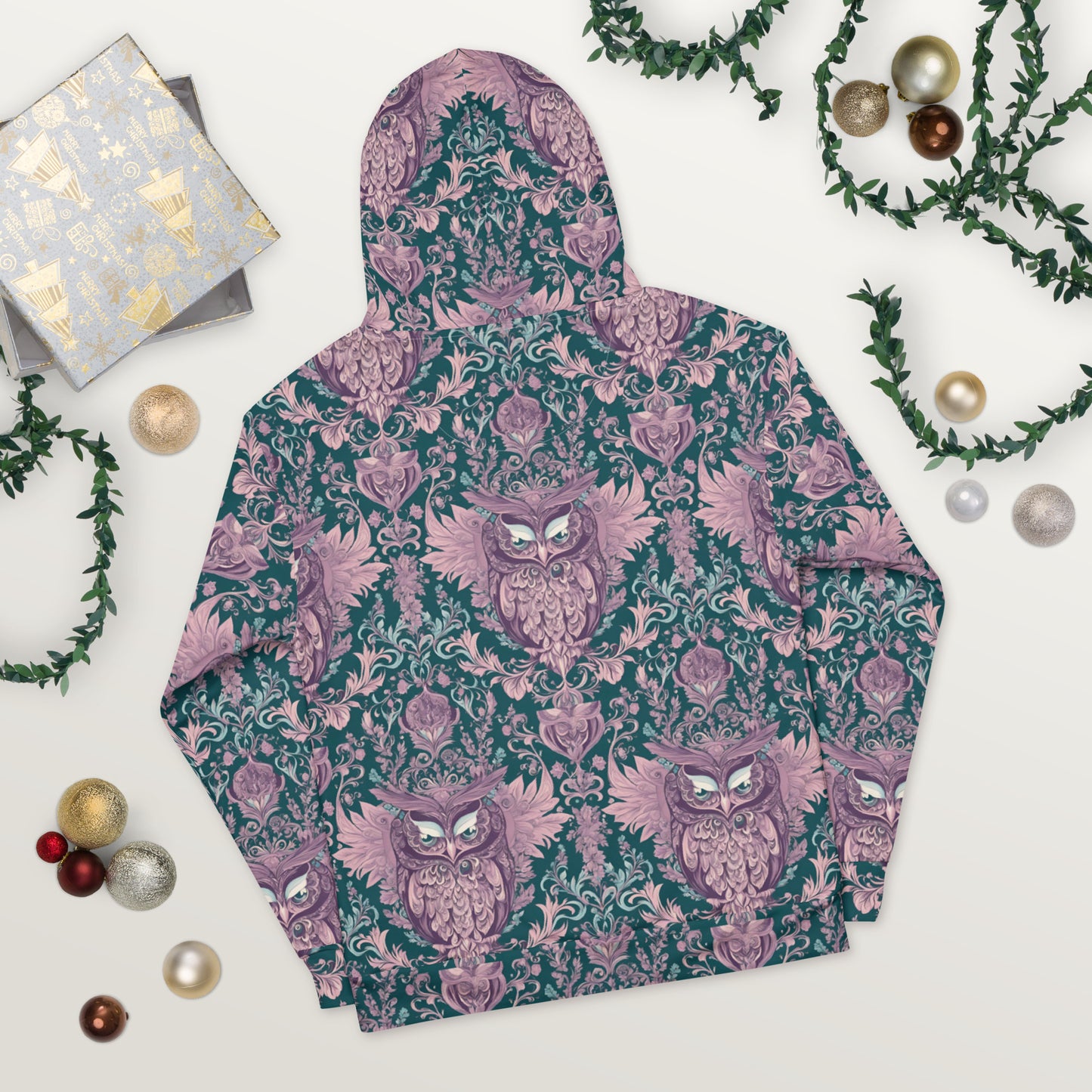 PGP Holiday Unisex Hoodie - Echoes of Elegance Print | Cozy & Timeless Style